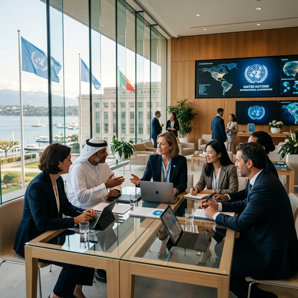 United Nations Civil Society Registration and Networking Lounge